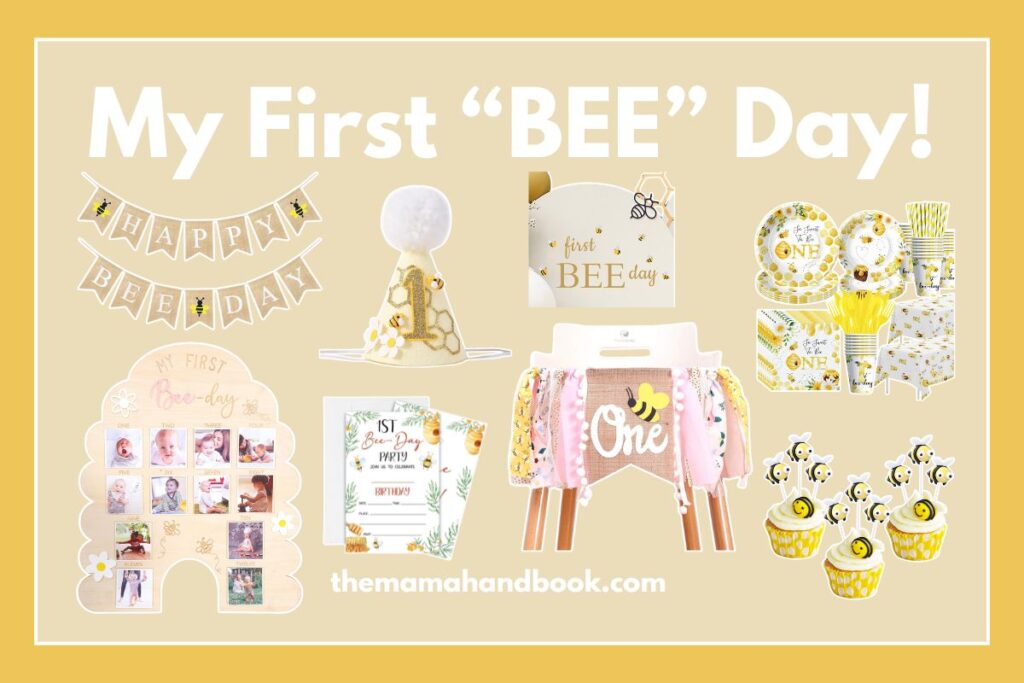 my first bee day collage