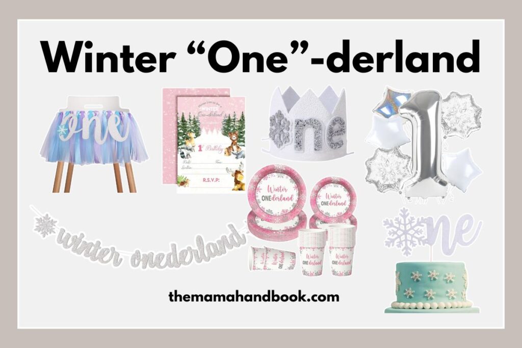 winter one derland party collage