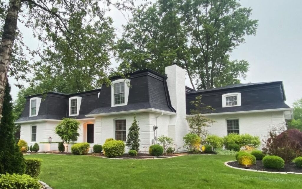home painted in alabaster by sherwin williams