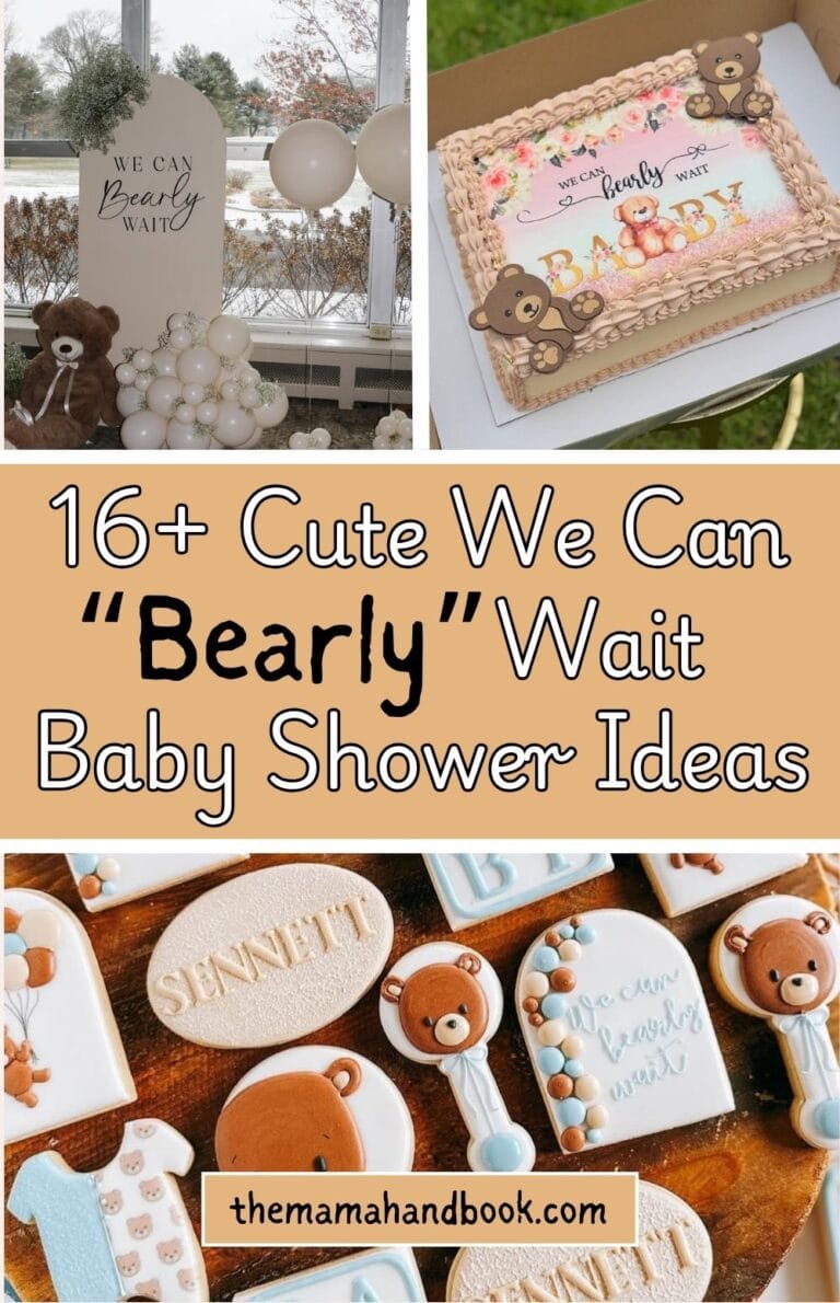 We Can “Bearly” Wait Baby Shower Theme Ideas