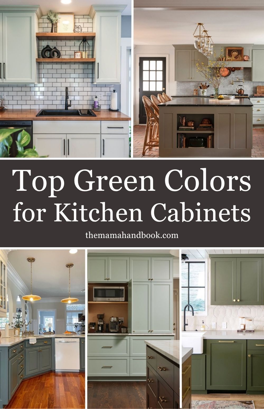 Green Kitchen Cabinet Paint Colors