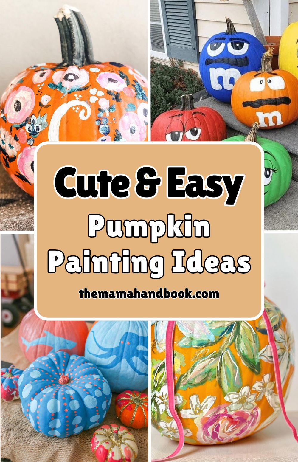 Cute Pumpkin Painting Ideas