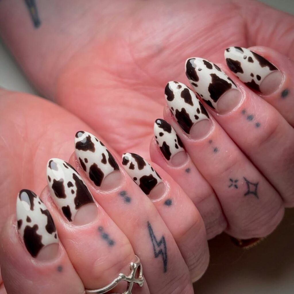 Cow Print Tips